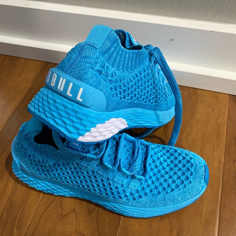 NO BULL Blue Knit Runners